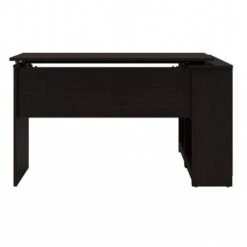 52W 3-position Sit To Stand Corner Bookshelf Desk - Espresso Oak -Felloweis Store b9495e48 e6f8 405a 950f 7d808426bce6