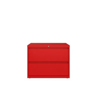 Hirsh 36 In Wide, 2 Drawer, HL8000 Series, Lava Red - Red 6 Hirsh 36 In Wide, 2 Drawer, HL8000 Series, Lava Red - Red - Image 6