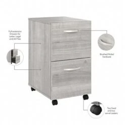 Studio A 2 Drawer Mobile File Cabinet By Bush Business Furniture - Platinum Gray 26 Studio A 2 Drawer Mobile File Cabinet By Bush Business Furniture - Platinum Gray -Felloweis Store ba7eb423 2375 4629 8f89 b84ac64b239f