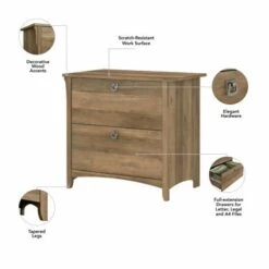 Salinas 2-drawer Lateral File Cabinet - Tan -Felloweis Store baab205d 93eb 48ad bb3d 6fed31ea360f