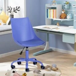 Alazyhome Home Office Chair Armless - N/A - Purple -Felloweis Store bbb57ddc 9f96 407b b1b6 f28b2043a652