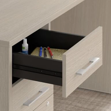 Office 500 3-drawer File Cabinet By Bush Business Furniture - Brown 12 Office 500 3-drawer File Cabinet By Bush Business Furniture - Brown - Image 12