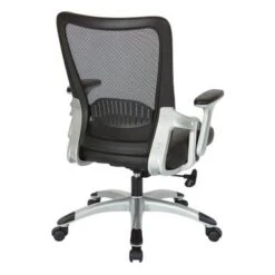 Black Mesh Back Manager's Office Chair With Silver Frame - Black Faux Leather 21 Black Mesh Back Manager's Office Chair With Silver Frame - Black Faux Leather -Felloweis Store bdbab406 55ea 42e9 9706 409e7f4266a9