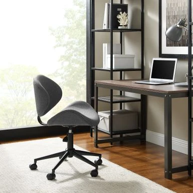 Madonna Mid-century Modern Adjustable Curved Office Chair By Corvus - Detail 2 12 Madonna Mid-century Modern Adjustable Curved Office Chair By Corvus - Detail 2 - Image 12