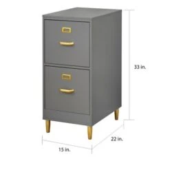 Carson Carrington Erfjord 2-drawer File Cabinet - Charcoal Grey -Felloweis Store bfa5eff3 2538 4e43 be6c 1fd271108927