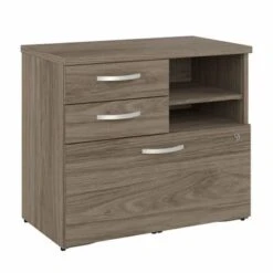 Hybrid Office Storage Cabinet With Drawers By Bush Business Furniture - Black Walnut 22 Hybrid Office Storage Cabinet With Drawers By Bush Business Furniture - Black Walnut -Felloweis Store bfe5b1a6 1132 40e6 adf2 b0d628f0e604