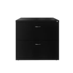 Space Solutions 2 Drawer 30in Arc Pull Lateral File Cabinet Black - Black -Felloweis Store c1c13d9d 3f00 4311 a3a2 4289abc7452e