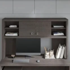 Echo 60W Hutch From Office By Kathy Ireland - Pure White/Modern Gray 25 Echo 60W Hutch From Office By Kathy Ireland - Pure White/Modern Gray -Felloweis Store c22b896b 56a3 43b9 95c3 06914b7692b0