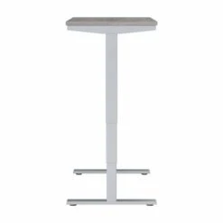 Move 40 Series 48W X 24D Adjustable Desk By Bush Business Furniture - Black Walnut/Cool Gray Metallic -Felloweis Store c32fd3e5 ec2f 4046 a9a4 74a5784d222f