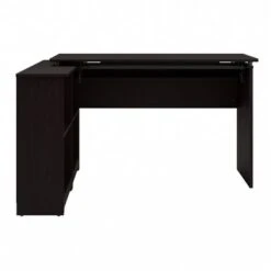 52W 3-position Sit To Stand Corner Bookshelf Desk - Espresso Oak -Felloweis Store c42b6896 a7d6 4c2a 98f5 b8bc6c378d7d