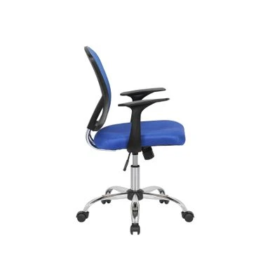 Porthos Home Cyrus Swivel Office Chair, Mesh Back, Adjustable Height - Blue 16 Porthos Home Cyrus Swivel Office Chair, Mesh Back, Adjustable Height - Blue - Image 16