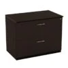 Medina Locking Lateral File With 2 Drawers, Letter And/or Legal - Mocha