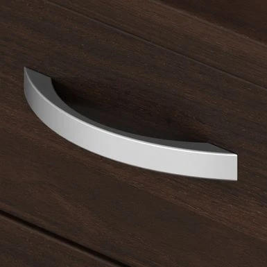 Hybrid Office Storage Cabinet With Drawers By Bush Business Furniture - Black Walnut 14 Hybrid Office Storage Cabinet With Drawers By Bush Business Furniture - Black Walnut - Image 14