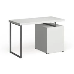Coaster Furniture Brennan White 3-drawer Office Desk - White -Felloweis Store c6dee71a d694 4dd4 b76a 2c6e68c2a490