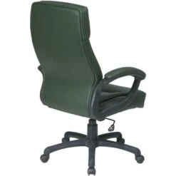 Work Smart Black Eco Leather High-back Contour Executive Chair - Eco Leather Executive Chair, Nylon Base, Black -Felloweis Store c7897742 8053 4fd1 be61 c0c852fe9378
