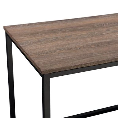 Sunjoy Lattimore Desk - L 47 Inches X W 22 Inches X H 30 Inches - Brown 3 Sunjoy Lattimore Desk - L 47 Inches X W 22 Inches X H 30 Inches - Brown - Image 3