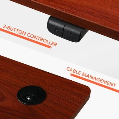 FlexiSpot 48"x24" Whole Piece Desktop Home Office Standing Desk Height Adjustabel Desk Computer Desk - Maple 11 FlexiSpot 48"x24" Whole Piece Desktop Home Office Standing Desk Height Adjustabel Desk Computer Desk - Maple - Image 11