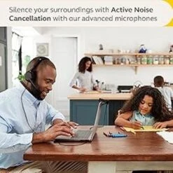 Jabra Evolve2 50 Wired Stereo Headset AirComfort Technology, Noise-Cancelling Mics & Active Noise Cancellation - Works With All Leading UC Platforms Such As Zoom & Google Meet - Black 11 Jabra Evolve2 50 Wired Stereo Headset AirComfort Technology, Noise-Cancelling Mics & Active Noise Cancellation - Works With All Leading UC Platforms Such As Zoom & Google Meet - Black -Felloweis Store ce08c4e2 da92 4add a18c feb45908442f