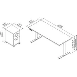 Move 60 Series By 72W Height Adjustable Standing Desk With Storage - Mocha Cherry 32 Move 60 Series By 72W Height Adjustable Standing Desk With Storage - Mocha Cherry -Felloweis Store cfc1d7a9 738a 4850 91ca feec1fb3fcd7