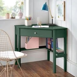 Porch & Den Lincoln Corner Desk - Mint Green -Felloweis Store d1a60b66 1740 461f ae56 ade62548b2f6