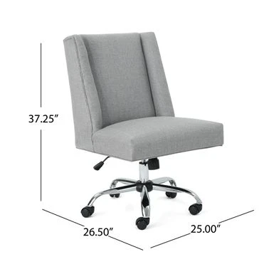 Hatherly Traditional Home Office Chair By Christopher Knight Home - Grey 10 Hatherly Traditional Home Office Chair By Christopher Knight Home - Grey - Image 10