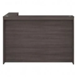 Studio C 72W Privacy Desk With Shelves By Bush Business Furniture - Storm Gray -Felloweis Store d46c67f4 189a 4dfe 9e02 2b1d7218d93e