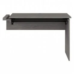 Cabot 3 Position Sit To Stand Desk Return By Bush Furniture - Modern Gray -Felloweis Store d6fb4cba 2ded 46b7 b012 157b339818fc