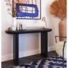 Braden Black Desk/Console Table - Black