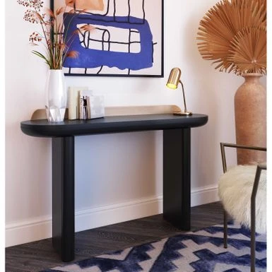 Braden Black Desk/Console Table - Black 1 Braden Black Desk/Console Table - Black