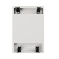 Hirsh 20" D Mobile Pedestal Box File Cabinet With Seat Cushion,White - White -Felloweis Store d7b7d18a 2a4f 40a8 9193 026568375803