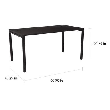 60-inch Writing Desk - White 4 60-inch Writing Desk - White - Image 4