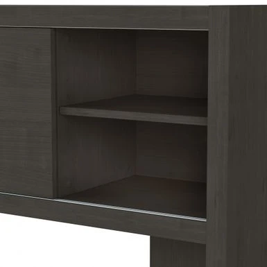 Echo 60W Hutch From Office By Kathy Ireland - Pure White/Modern Gray 13 Echo 60W Hutch From Office By Kathy Ireland - Pure White/Modern Gray - Image 13