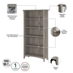 Bush Salinas Mission Desk With Hutch Office Suite In Cape Cod Gray - Driftwood Gray 33 Bush Salinas Mission Desk With Hutch Office Suite In Cape Cod Gray - Driftwood Gray -Felloweis Store d8f34f84 41ea 415f bbeb 64f4ccec6b75