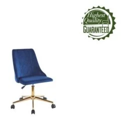 Porthos Home Rae Office Chair, Velvet Upholstery, Gold Chrome Legs - Pink -Felloweis Store d98e806b c183 41d0 937a b678fa8ac60a