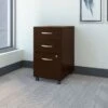 Series C 3 Drawer Mobile File Cabinet By Bush Business Furniture - Mocha Cherry