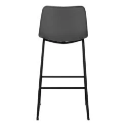 Office Chair/ Bar Height/ Standing/ Computer Desk/ Work/ Pu Leather Look/ Metal/ Grey/ Black/ Contemporary/ Modern 12 Office Chair/ Bar Height/ Standing/ Computer Desk/ Work/ Pu Leather Look/ Metal/ Grey/ Black/ Contemporary/ Modern -Felloweis Store dd933609 986f 4a96 814c fb20079ae79a