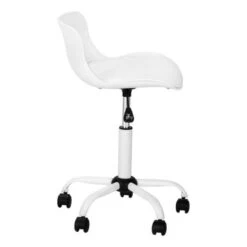 Office Chair/ Adjustable Height/ Swivel/ Ergonomic/ Computer Desk/ Work/ Juvenile/ Metal/ Pu Leather Look/ White/ Contemporary/ Modern 11 Office Chair/ Adjustable Height/ Swivel/ Ergonomic/ Computer Desk/ Work/ Juvenile/ Metal/ Pu Leather Look/ White/ Contemporary/ Modern -Felloweis Store ddedb760 a584 4e2e 9f98 be83af49b946