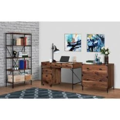 Brunei 2-Drawer Lateral Filing Cabinet - Walnut -Felloweis Store de0a8d13 5858 45e8 9d73 e76cfc81ca37