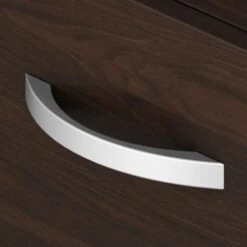 Hybrid 2 Drawer Mobile File Cabinet By Bush Business Furniture - Black Walnut -Felloweis Store deba1699 762f 4a61 b0e9 6043379aa376