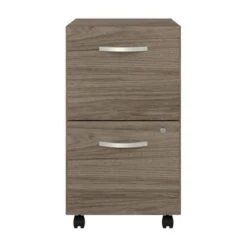 Hybrid 2 Drawer Mobile File Cabinet By Bush Business Furniture - White -Felloweis Store dec35645 4509 4b5c a099 26a7e9dfe549