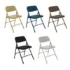 NPS Premium All-steel Folding Chairs (Pack Of 4) - Brown