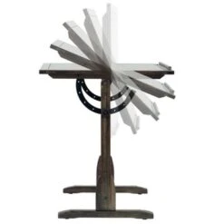 Studio Designs Vintage 42-inch Distressed Black Wood Drafting Table - Distressed - Black -Felloweis Store df3bc279 888c 4246 a34d 2ea0b3bc5aae