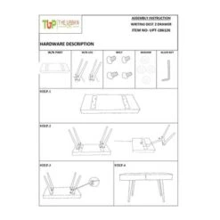 Carbon Loft Jenji Mango Wood Writing Desk - Brown -Felloweis Store dfdb0cfe feca 4a31 a184 1c2931bb6249