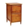 Knob Hill File Cabinet In Antique Cherry Finish - Letter