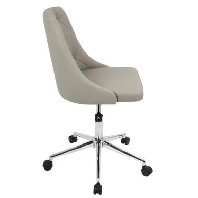 Marche Tufted Office Chair - Grey 16 Marche Tufted Office Chair - Grey - Image 16