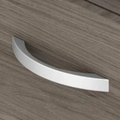 Hybrid 2 Drawer Mobile File Cabinet By Bush Business Furniture - White -Felloweis Store e860fd3a 5440 4412 845b b7803abaeaf5