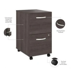Studio A 2 Drawer Mobile File Cabinet By Bush Business Furniture - Platinum Gray 38 Studio A 2 Drawer Mobile File Cabinet By Bush Business Furniture - Platinum Gray -Felloweis Store e881a751 0eb5 411a 919c 0d85da8a5d55