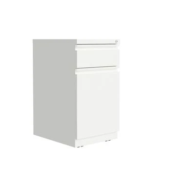 Hirsh 20-inch Deep Mobile Pedestal File 2-Drawer Box-Backpack With Full Width Pull, White - White - Letter 1 Hirsh 20-inch Deep Mobile Pedestal File 2-Drawer Box-Backpack With Full Width Pull, White - White - Letter