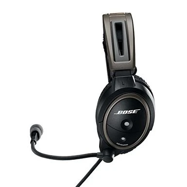Bose A20 Aviation Headset With Bluetooth Dual Plug Cable, Black 2 Bose A20 Aviation Headset With Bluetooth Dual Plug Cable, Black - Image 2