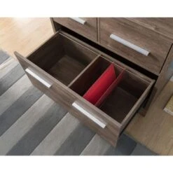 Greene Transitional 3-Drawer Wood File Cabinet Work Station By Porch & Den - Cappuccino -Felloweis Store eb1a7ac8 0e27 42c7 9e5a 1db771e5e449